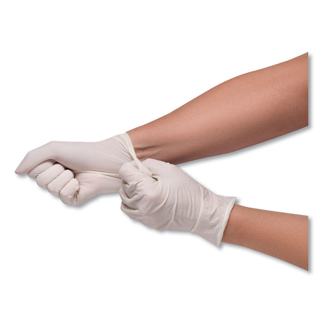 SEMPERMED USA, INC. SemperCare® SCVNP105 Stretch Vinyl Examination Gloves, Powder-Free, X-Large, 5 mil Thick, 9.45" Long, Cream, 100/Box, 10 Boxes/Carton