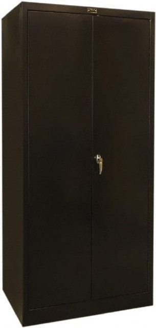 Hallowell 815S24A-ME Locking Steel Storage Cabinet: 36" Wide, 24" Deep, 78" High