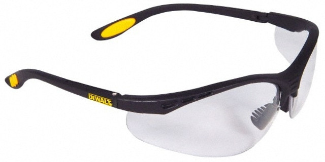 DeWALT DPG58-1D Safety Glass: Anti-Fog & Scratch-Resistant, Polycarbonate, Clear Lenses, Full-Framed, UV Protection