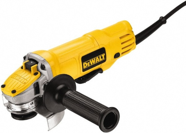 DeWALT DWE4120 Corded Angle Grinder: 4-1/2" Wheel Dia, 12,000 RPM, 5/8-11 Spindle