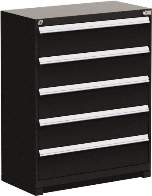 Rousseau Metal R5AHE-4427-091 Modular Steel Storage Cabinet: 48" Wide, 24" Deep, 46" High