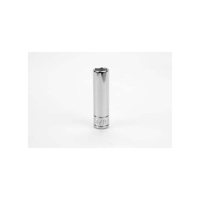 SK 41912 Deep Hand Socket: 1/4" Drive, 3/8" Socket, 6-Point