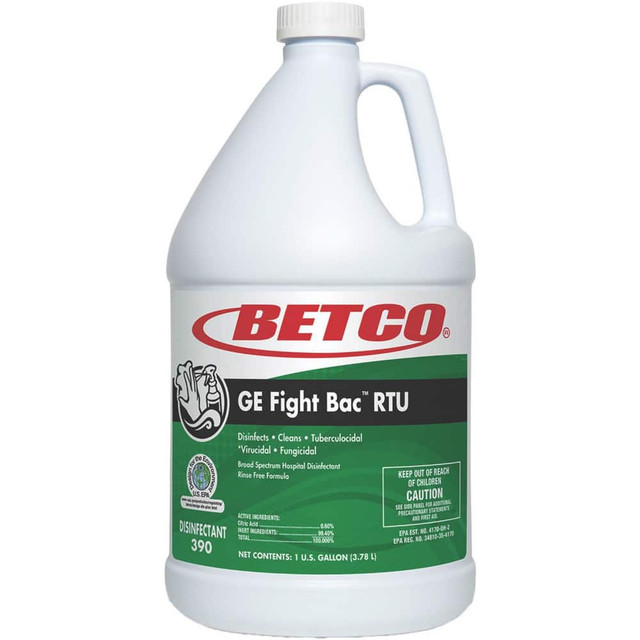 Betco BET3900400 All-Purpose Cleaners & Degreasers; Product Type: Disinfectant; Cleaner ; Form: Liquid ; Container Type: Bottle ; Container Size: 1 gal ; Scent: Fresh ; Application: Disinfectant/Cleaner