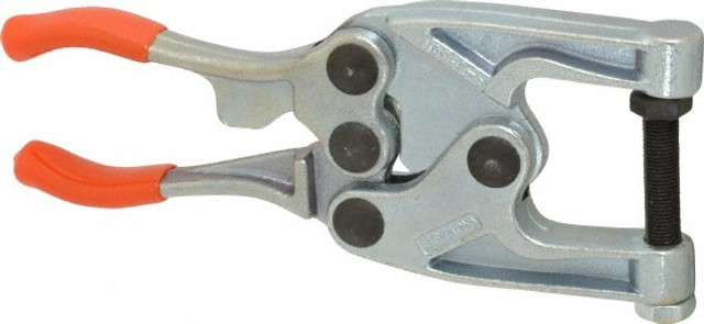 Lapeer P-1800 816.47 Kg Load Capacity, 1-1/4" Throat Depth, 7-3/8" OAL, Carbon Steel, C Style Plier Clamp