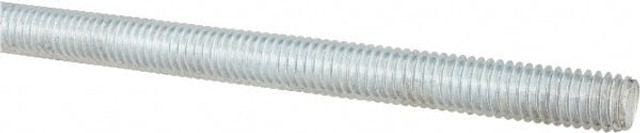 MSC 03093 Threaded Rod: 3/8-16, 3' Long, Low Carbon Steel