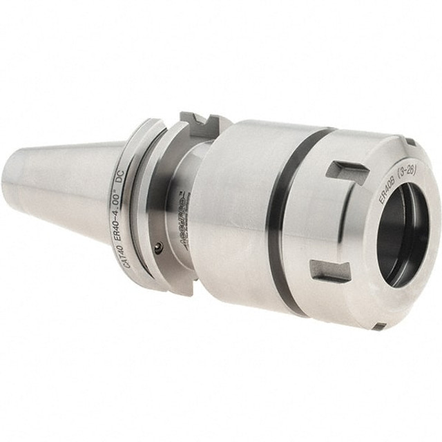 Accupro 771670 Collet Chuck: 2.99 to 25.98 mm Capacity, ER Collet, Dual Contact Taper Shank