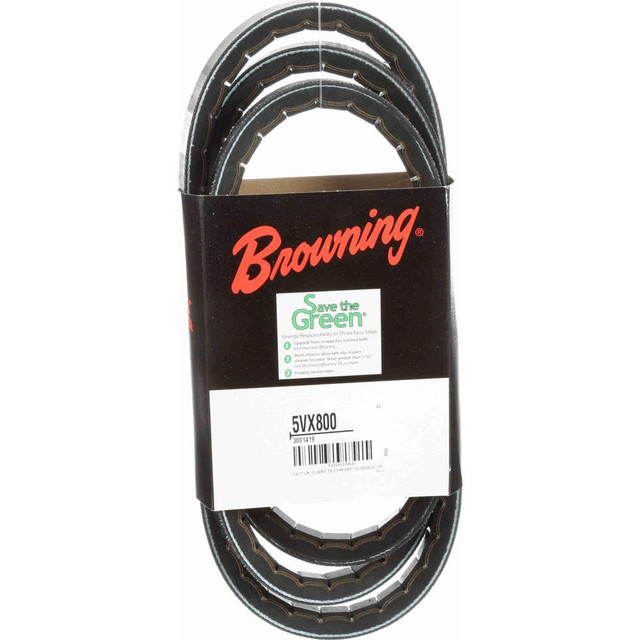 Browning 3001419 V-Belt: Section 5VX, 80" Outside Length, 5/8" Belt Width