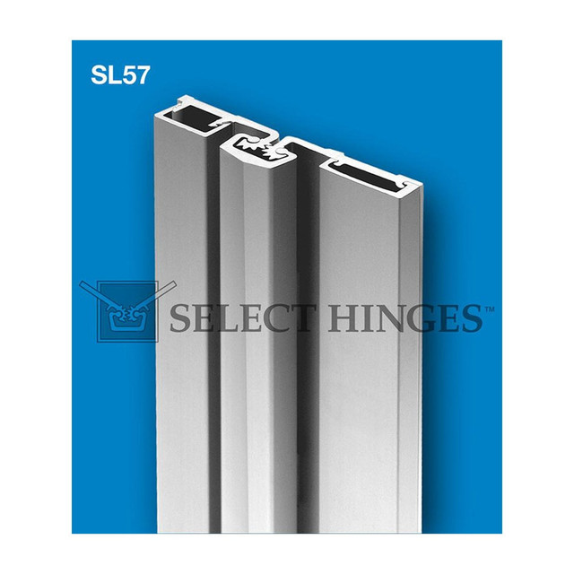 Select Hinges SL57-83-CL-HD Piano Hinge: Half Surface