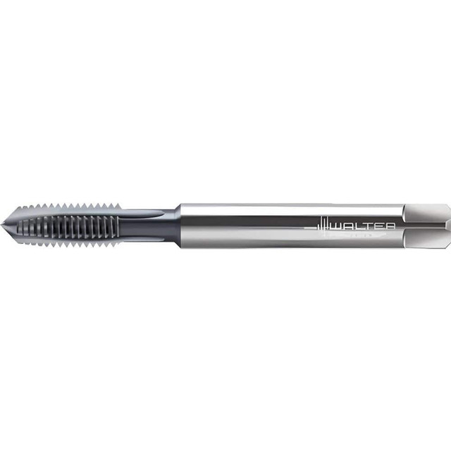 Walter-Prototyp 5075944 Spiral Point Tap: M8 x 1.25, Metric, 3 Flutes, Plug, 6HX, Powdered Metal, TiCN Finish