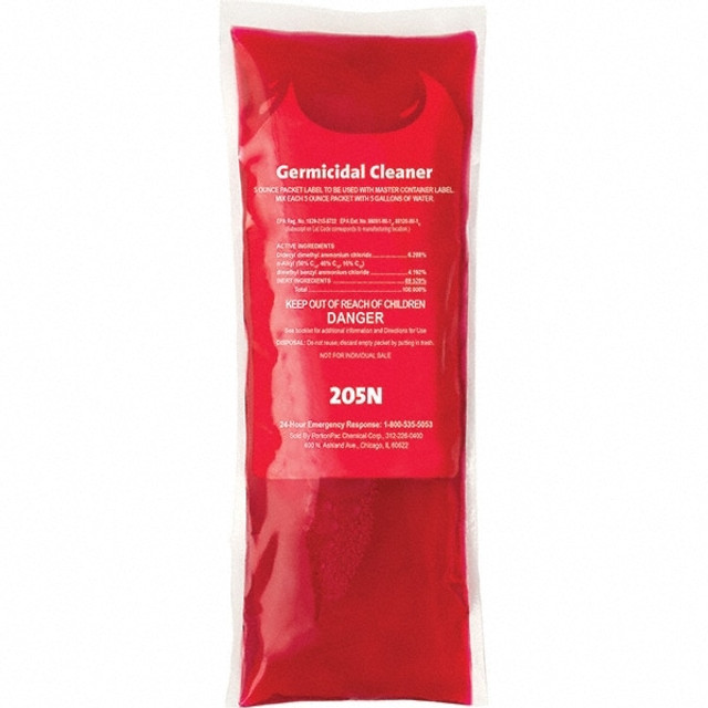 PortionPac 205N All-Purpose Cleaner: 5 gal Packet, Disinfectant