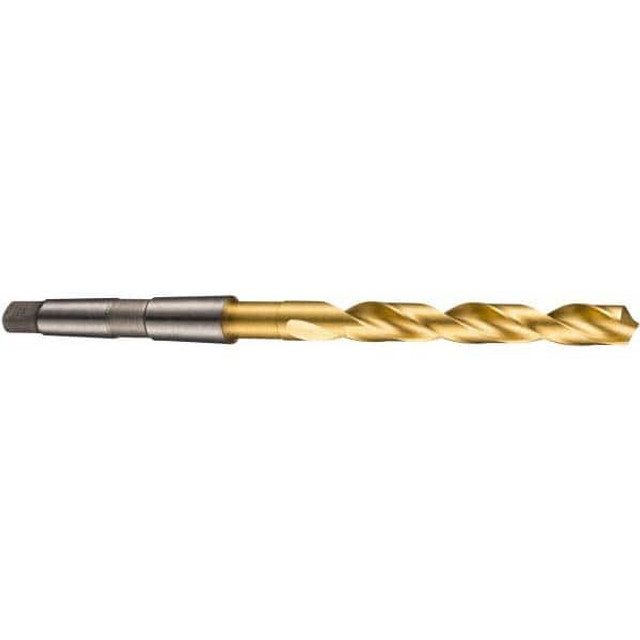 DORMER 5970105 Taper Shank Drill Bit: 0.6102" Dia, 2MT, 118 °, High Speed Steel