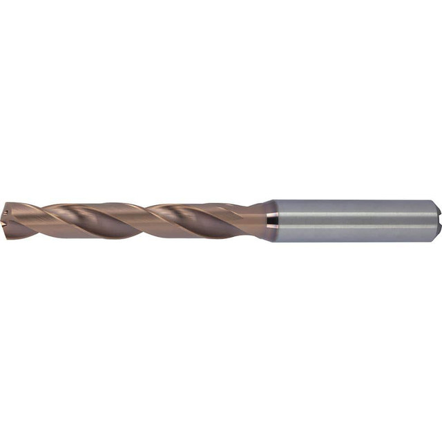 Emuge TA211724.0540 Jobber Length Drill Bits; Drill Bit Size (mm): 5.40 ; Drill Bit Size (Decimal Inch): 0.2126 ; Drill Bit Material: Solid Carbide ; Cutting Direction: Right Hand ; Coating/Finish: ALCR-89 ; Number of Flutes: 2