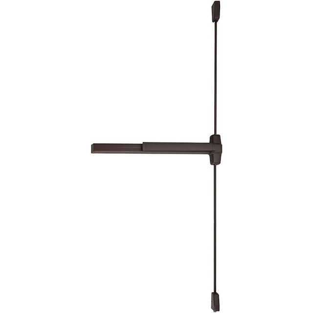 Von Duprin 9927EO-F 3 313 Vertical Bars; Type: Surface Vertical Rod ; Rating: Fire Rated ; Hand: Reversible ; Minimum Door Width: 2.33 (Inch); Maximum Door Width: 3.000 (Inch); Grade: 1