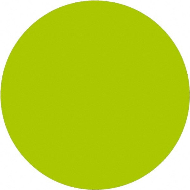 Tape Logic DL615J Label Maker Label: Fluorescent Green, Paper, 4" OAL, 4" OAW, 500 per Roll, 1 Roll