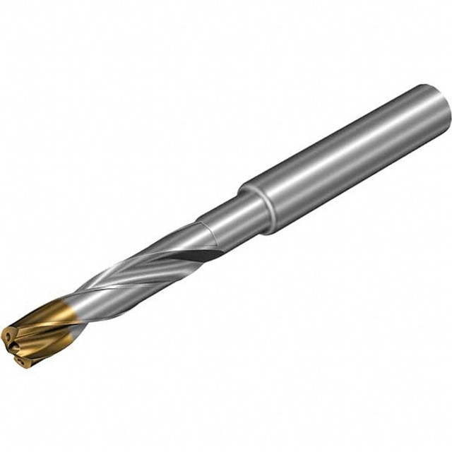 Sandvik Coromant 7781492 Screw Machine Length Drill Bit: 10.1 mm Dia, 140 ° Point, Solid Carbide