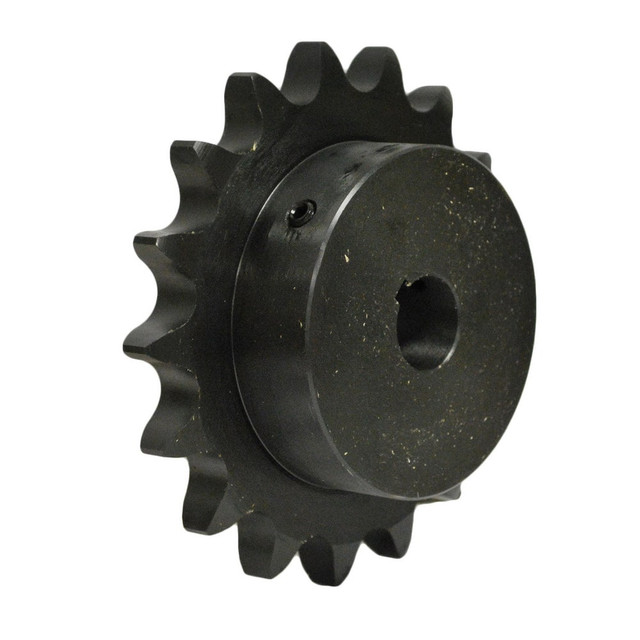 U.S. Tsubaki 60B13F-1D Finished Bore Sprocket: 13 Teeth, 3/4" Pitch, 1-1/4" Bore Dia, 2.344" Hub Dia