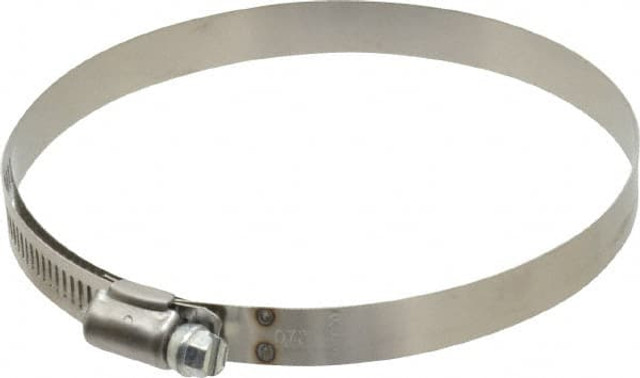 IDEAL TRIDON M613072706 Worm Gear Clamp: SAE 72, 4-1/16 to 5" Dia, Stainless Steel Band