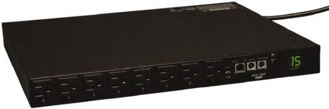Tripp-Lite PDUMH15NET 16 Outlets, 120 VAC20 Amps, 15' Cord, Power Outlet Strip