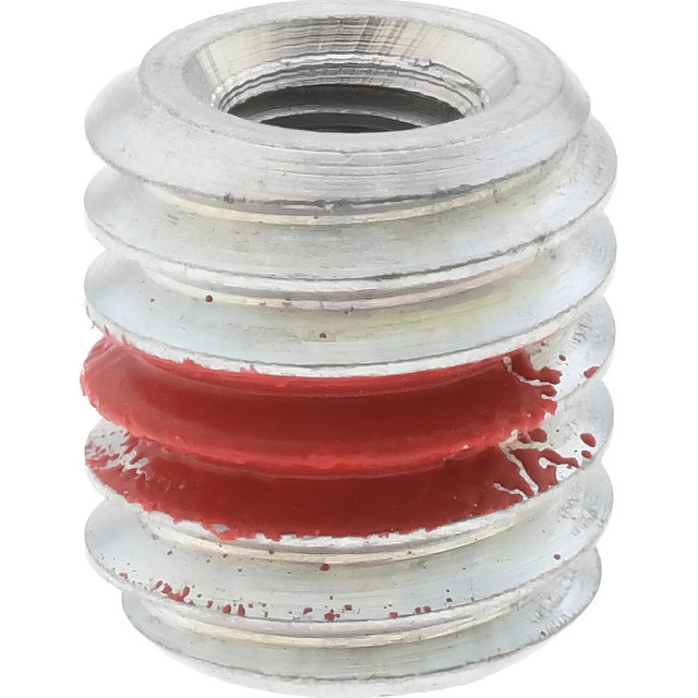 MSC 29002 Thread Locking Insert: #10-32 Internal Thread, 3/8-16 External Thread, UNF, 13/32" OAL, Thread Repair