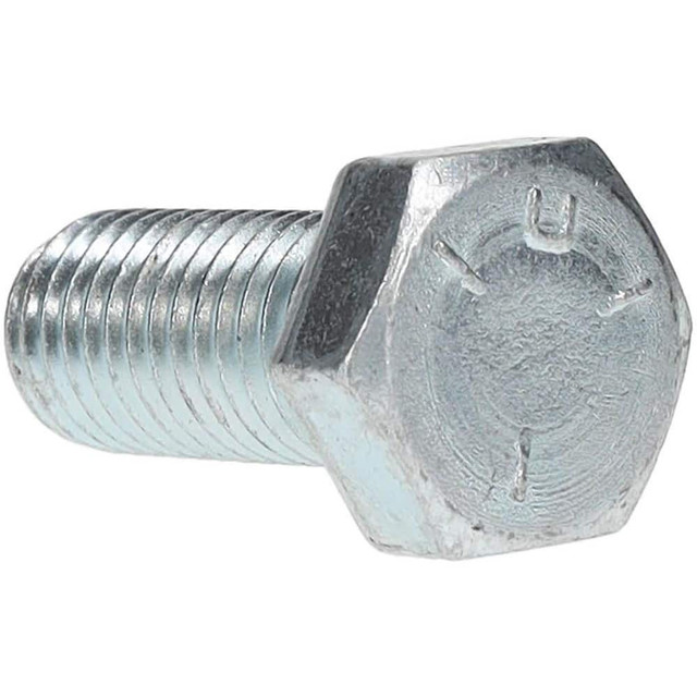 MSC 30145-11/2 Hex Head Cap Screw: 5/8-11 x 1-1/2", Grade 5 Steel, Zinc-Plated