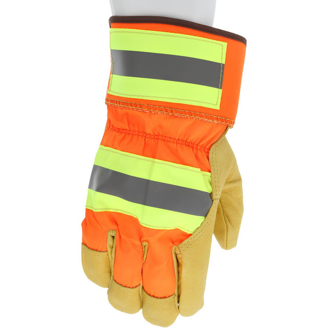 MCR Safety 19251XL Gloves: Size XL, Pigskin