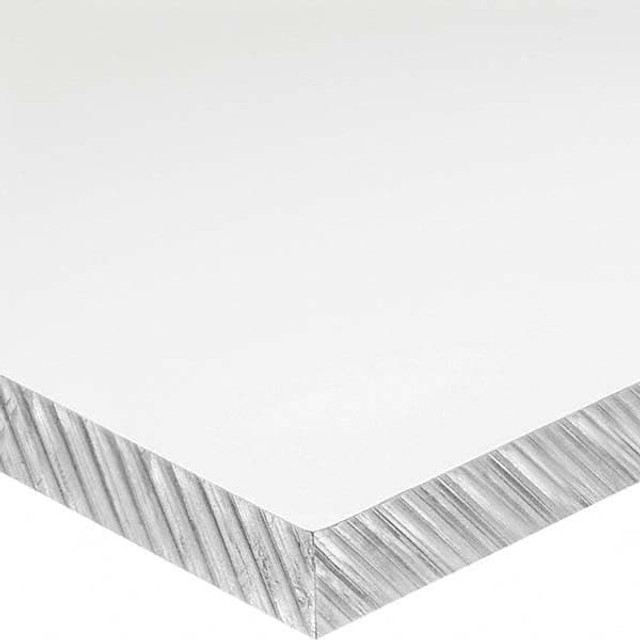 USA Industrials BULK-PS-PC-276 Plastic Sheet: Polycarbonate, 1/2" Thick, Clear, 9,000 psi Tensile Strength