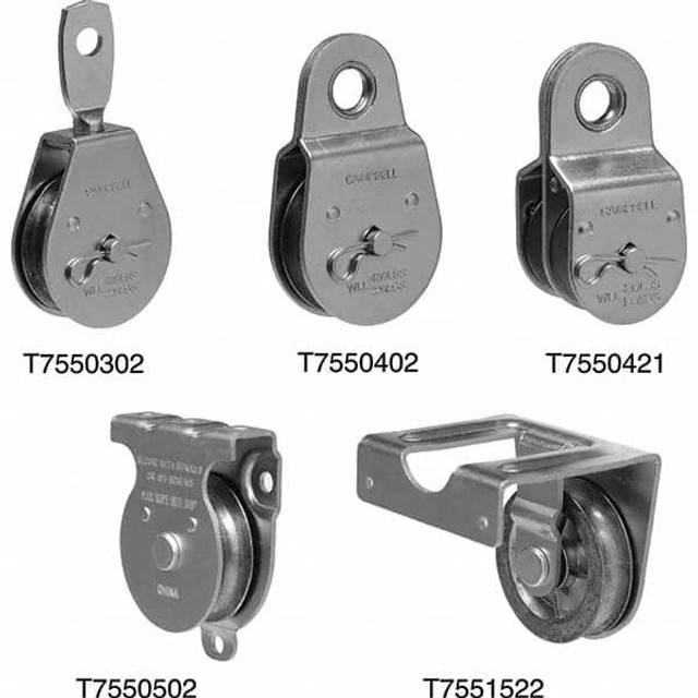 Campbell T7550301 Blocks & Pulleys; Rope Type: Cable ; UNSPSC Code: 24101613