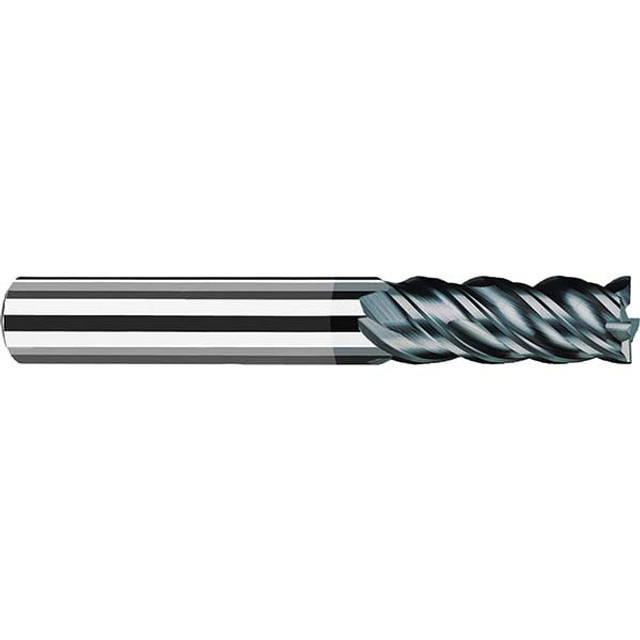 Fraisa P15936605 Square End Mill: 5/8" Dia, 1-1/4" LOC, 4 Flute, Solid Carbide