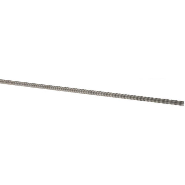 Value Collection A210070 Threaded Rod: M10, 1 m Long, Steel, Grade 304 (18-8)