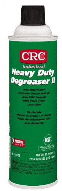 CRC 1003397 Multipurpose Cleaner Degreaser: 15 oz, Aerosol Can