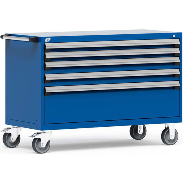 Rousseau Metal R5BJE-3001-055 Steel Tool Roller Cabinet: 5 Drawers