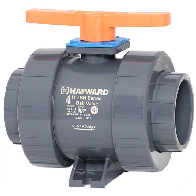 Hayward Flow Control TBH1300A0TE0000 Manual Ball Valve: 3" Pipe, Full Port