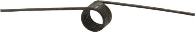 Gardner Spring GT1507818-MR 180° Deflection Angle, 0.13" OD, 0.015" Wire Diam, 5 Coils, Torsion Spring