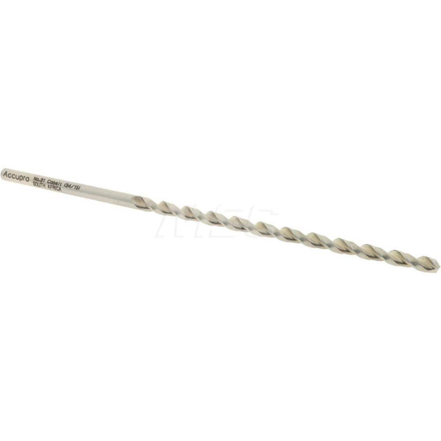 Accupro 1100305-AC Taper Length Drill Bit: 0.1200" Dia, 130 °