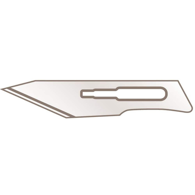 Martor USA 1031.50 Knife Blades; Blade Type: Scalpel ; Blade Point Type: Sharp ; Blade Edge Type: Curved ; Blade Length (mm): 42.0000 ; Blade Length (Decimal Inch): 1.6535 ; Blade Thickness (Decimal Inch): 0.0158