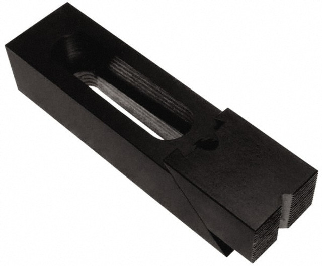 TE-CO 33893 Manual Edge Clamps; Socket Cap Screw Slot Size: 3/8 in ; Material: Steel ; Finish: Black