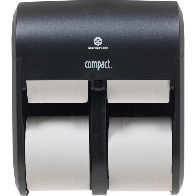 Georgia Pacific 56744A Coreless Four Roll Plastic Toilet Tissue Dispenser