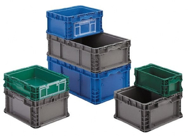 Orbis NXO1215-5 GRN Polyethylene Storage Tote: 40 lb Capacity