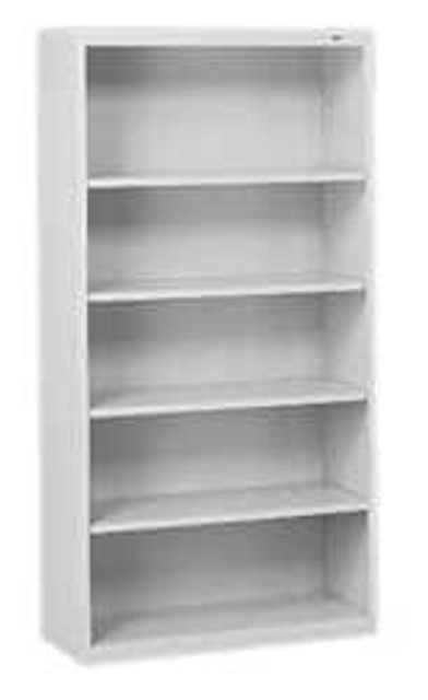 Tennsco B-66-CPY 5 Shelf, 66" High x 34-1/2" Wide Bookcase