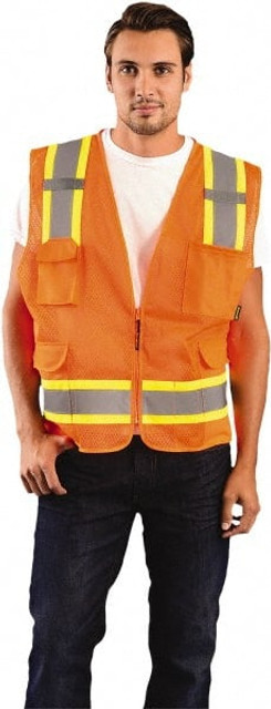 OccuNomix ECO-ATRNSM-OM High Visibility Vest: Medium