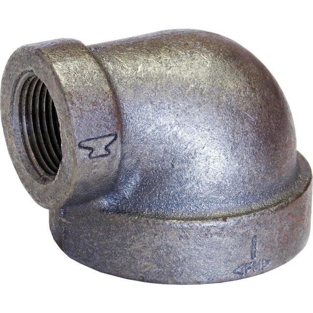 Anvil 0300012804 Black 90 &deg; Elbow: 1-1/4 x 1", 125 psi, Threaded