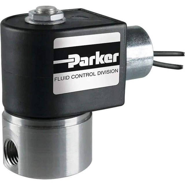 Parker 20101150 Solenoid Valve: 1/4" Port, NPT