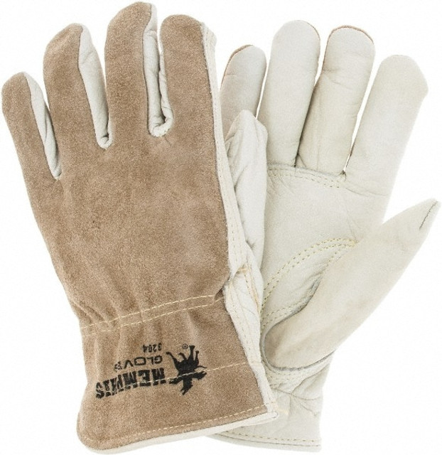 MCR Safety 3204KM Cut-Resistant & Puncture-Resistant Gloves: Size Medium, ANSI Cut 3, ANSI Puncture 4,