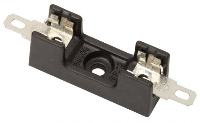 Cooper Bussmann S-8301-1-R Fuse Blocks; Number of Poles: 1 ; Voltage: 300 VAC/VDC ; Wire Termination Type: Screw ; Compatible Fuse Class: 3AG ; Compatible Fuse Diameter (Inch): 1/4 ; Block Width (mm): 12.70
