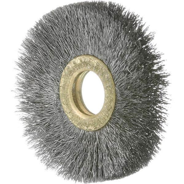 Osborn 0001103100 Wheel Brush:  2" Wheel Dia,  1/4" Face Width,  Crimped