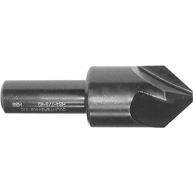 Melin Tool 18681 Countersink: 1" Head Dia, 100 ° Included Angle, 4 Flutes, High Speed Steel, Right Hand Cut