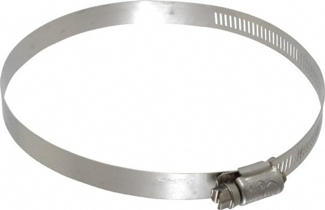 IDEAL TRIDON 620080706 Worm Gear Clamp: SAE 80, 3-1/2 to 5-1/2" Dia, Stainless Steel Band