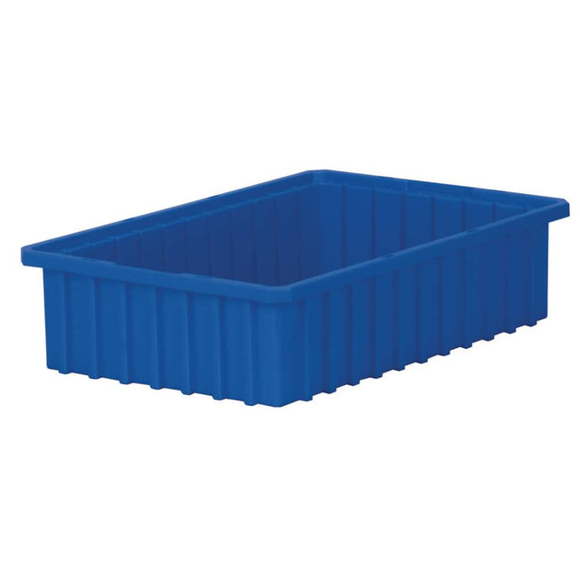 Akro-Mils 33164BLUE Polyethylene Dividable Storage Tote: 20 lb Capacity