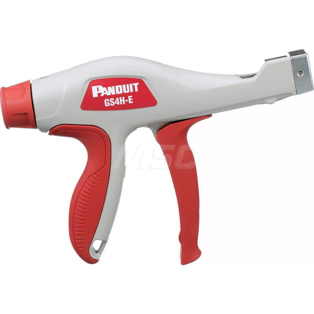 Panduit GS4H-E Cable Tie Tools; Tool Type: Cable Tie Hand Tool ; Actuation Type: Manual ; Tool Material: Plastic ; Compatible Cable Material: Nylon; Stainless Steel ; Compatible Cable Tie Tensile Strength: 50-75 lb ; Maximum Cable Tie Width (Decimal 