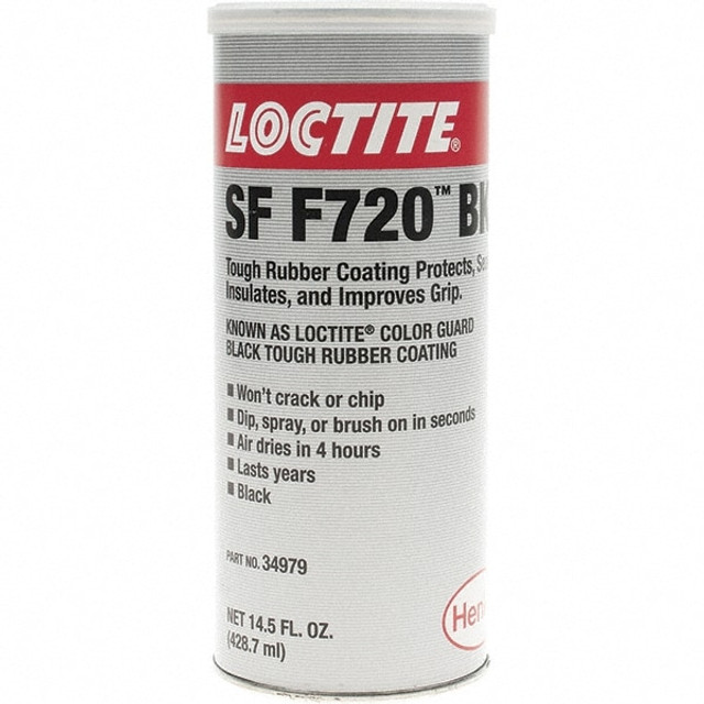 Loctite 338124 Protective Coating: 14.5 oz Can, Black